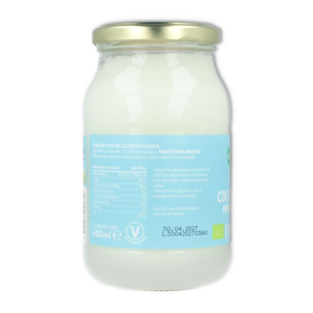 El Granero Aceite de Coco Bio 400 ml 
