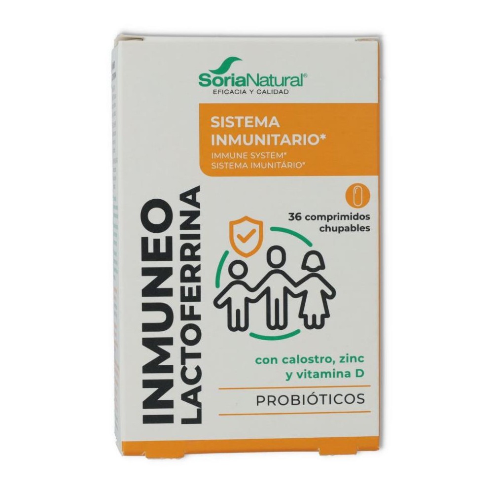 Soria Natural Inmuneo Lactoferrina 36 comp