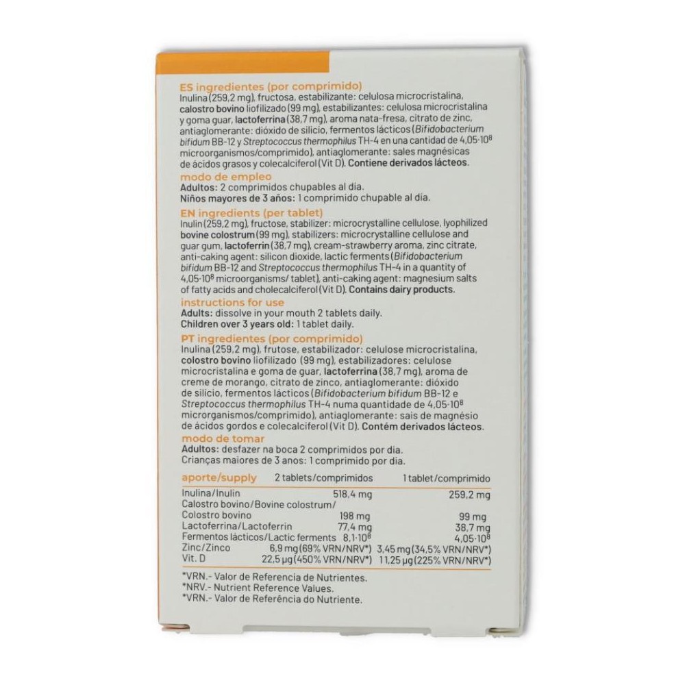 Soria Natural Inmuneo Lactoferrina 36 comp