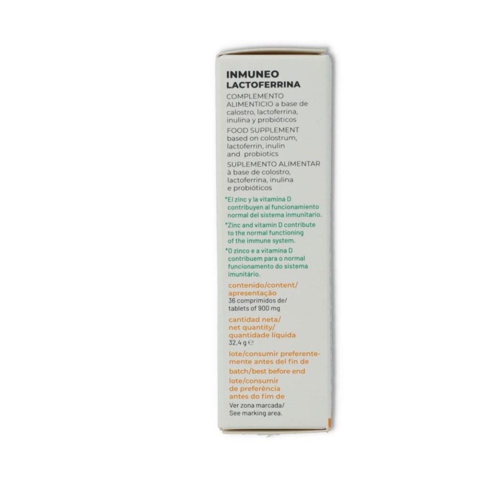 Soria Natural Inmuneo Lactoferrina 36 comp