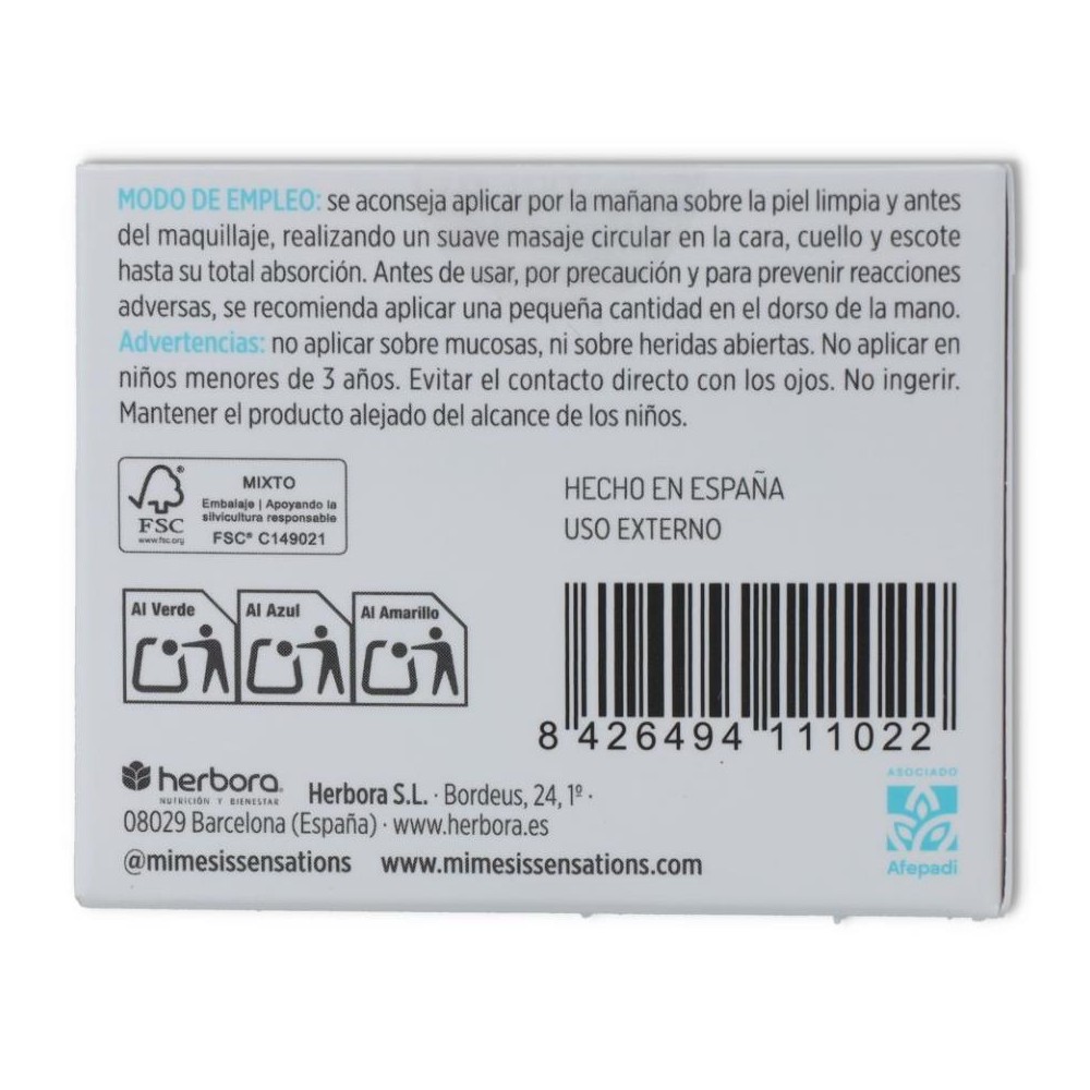Herbora Mimesis Crema Dia 50 ml SPF 15 
