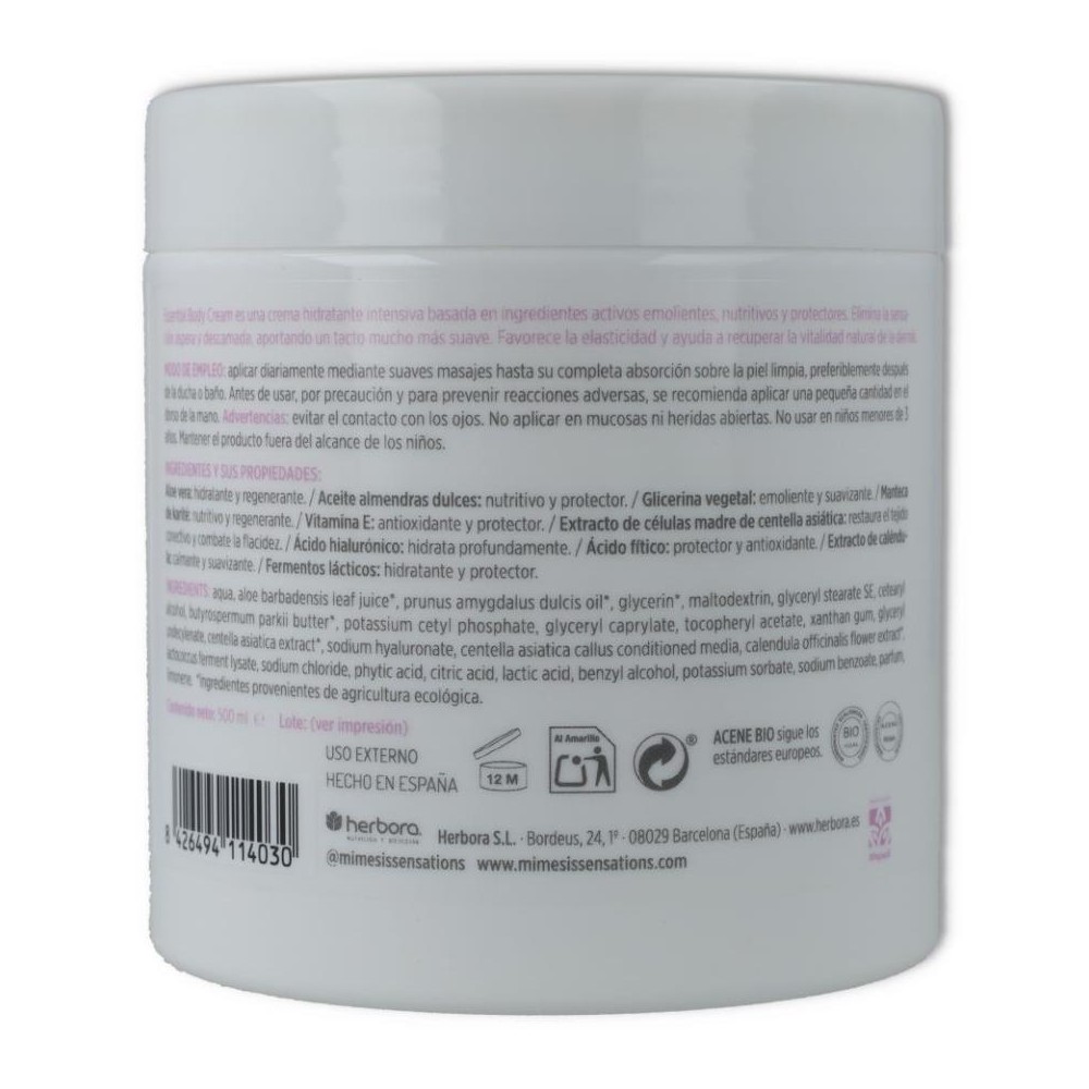 Herbora Mimesis Essential Body Cream 500 ml