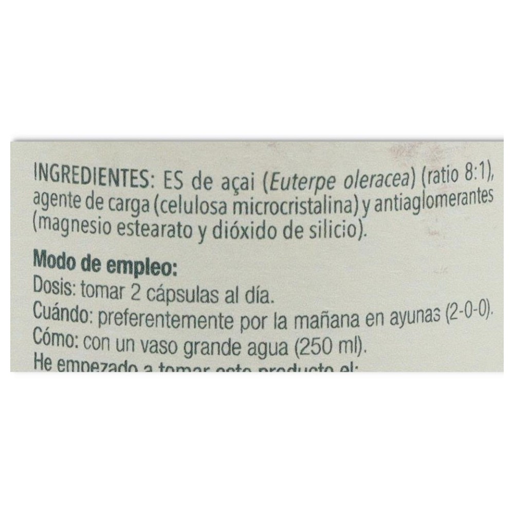 Herbora Acai 60 cápsulas