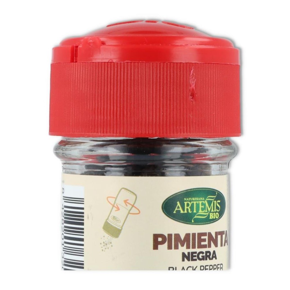 Molinillo Pimienta Negra Bio 40 gr Artemis