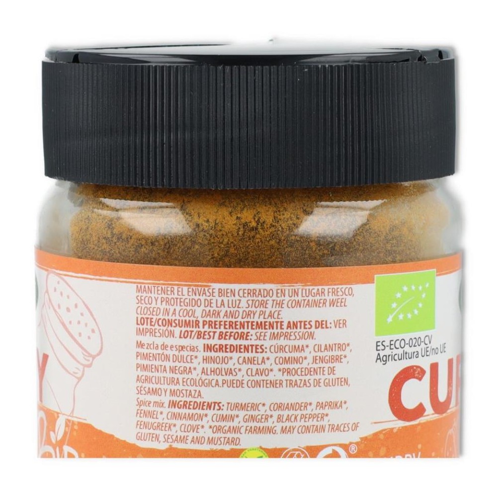 Especia Curry Bio 80 gr Artemis