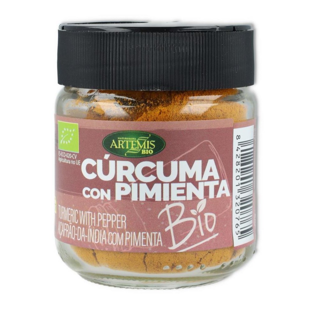 Curcuma con Pimienta Bio 80 gr Artemis