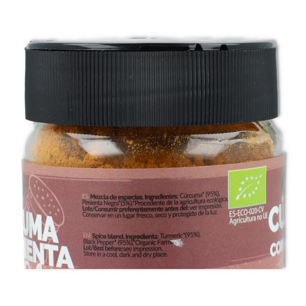 Curcuma con Pimienta Bio 80 gr Artemis