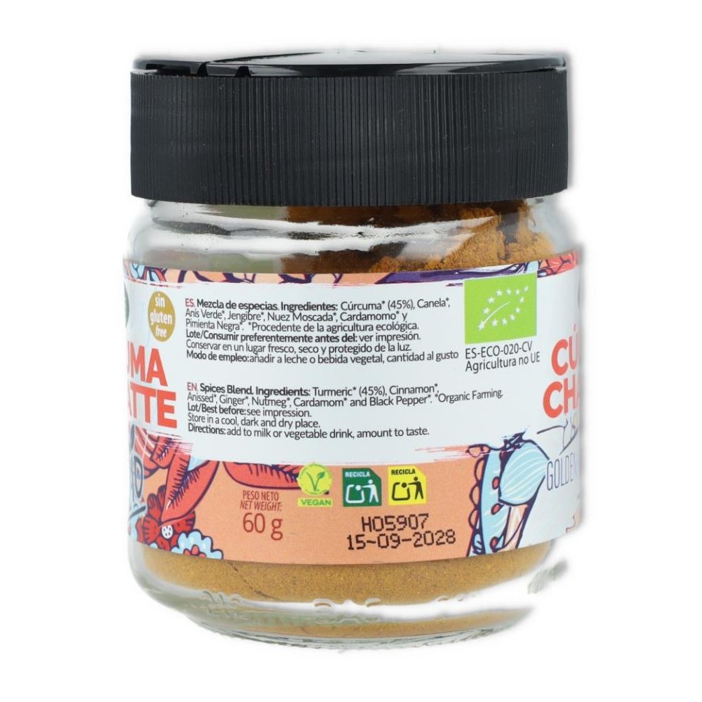 Curcuma Chai Latte 60 gr Artemis