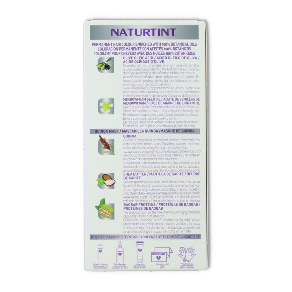 Tinte Naturtint Coloracion Silver  170 ml