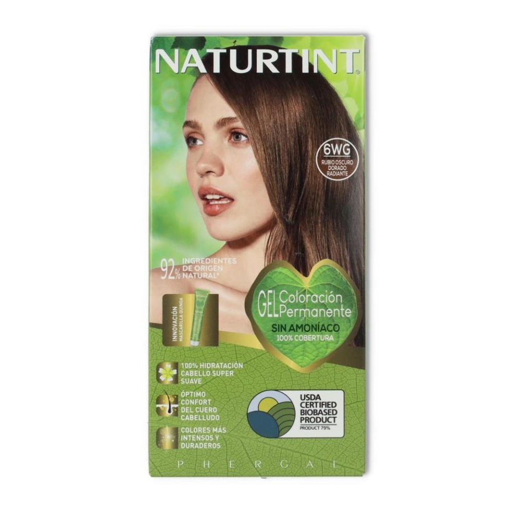 Tinte Naturtint 6 WG Rubio Oscuro Dorado 170 ml