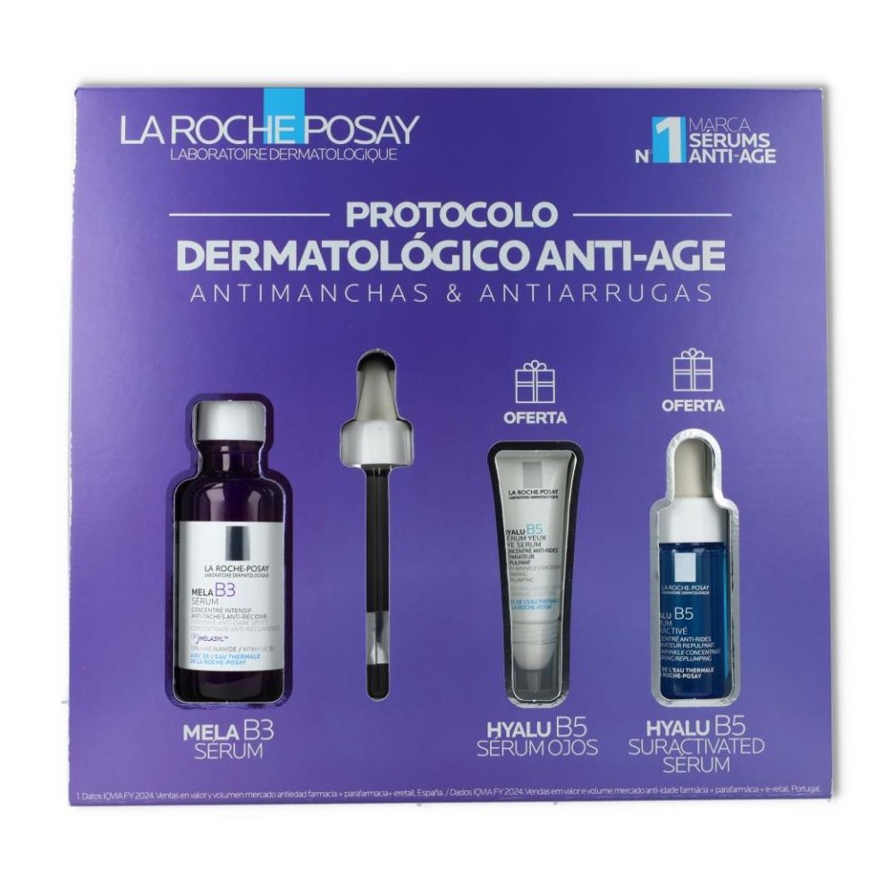 Pack La Roche Posay Mela B3 antimanchas-antiarruga