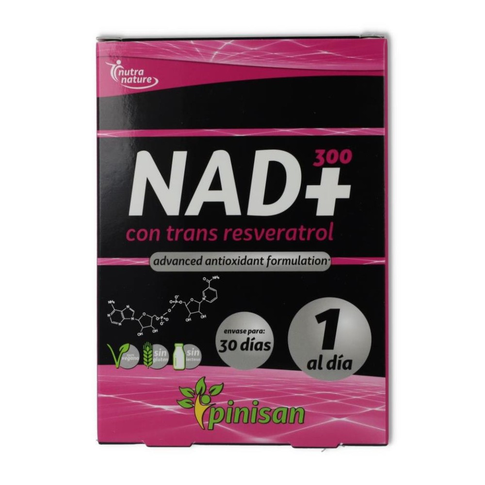 Pinisan Nad   con Resveratrol 30 cap 