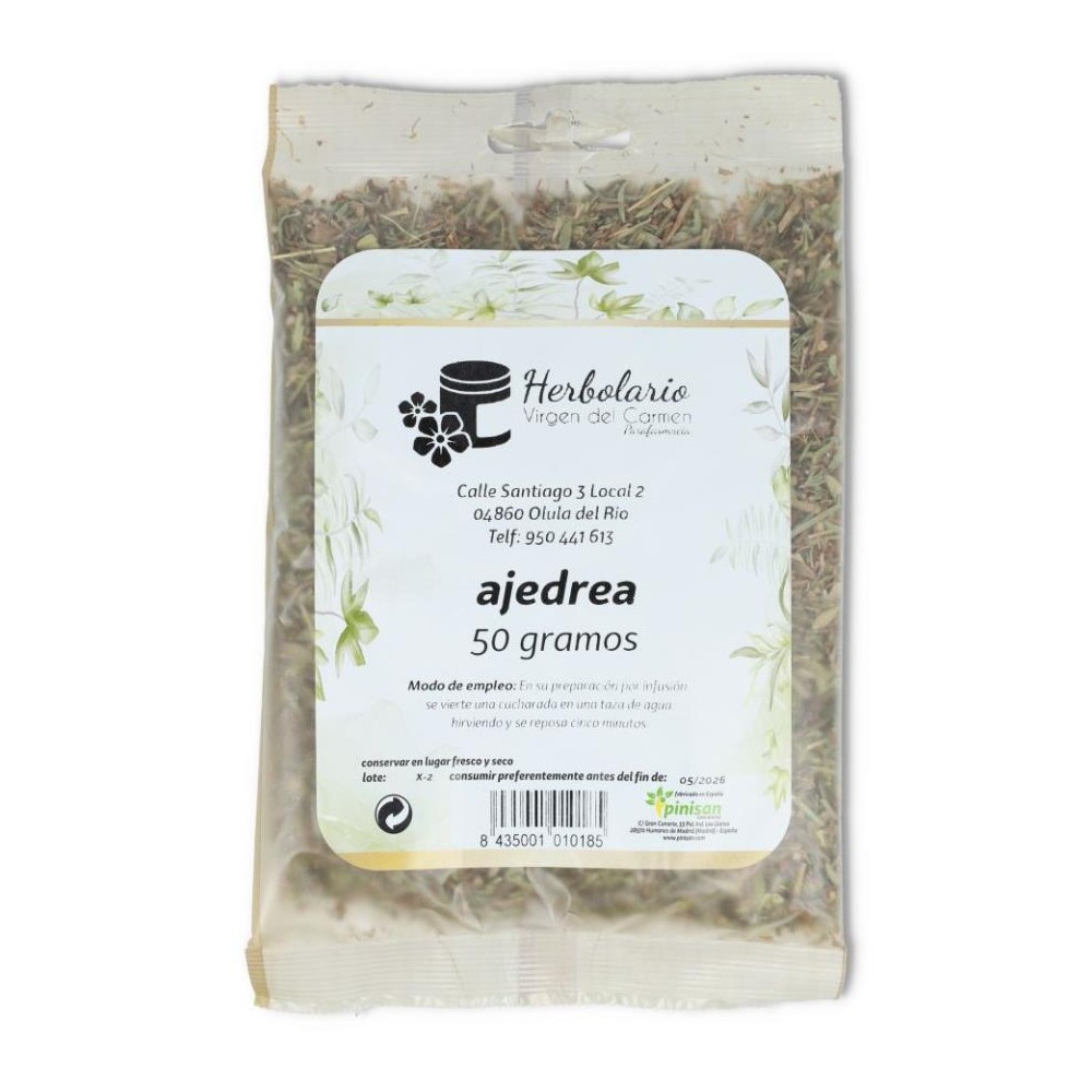 Planta Ajedrea Hojas 50 gr Pinisan