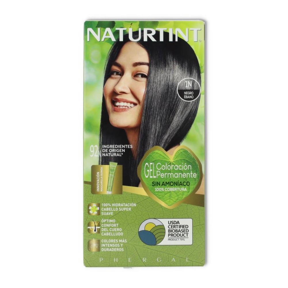Tinte Naturtint 1 N Negro 170 ml
