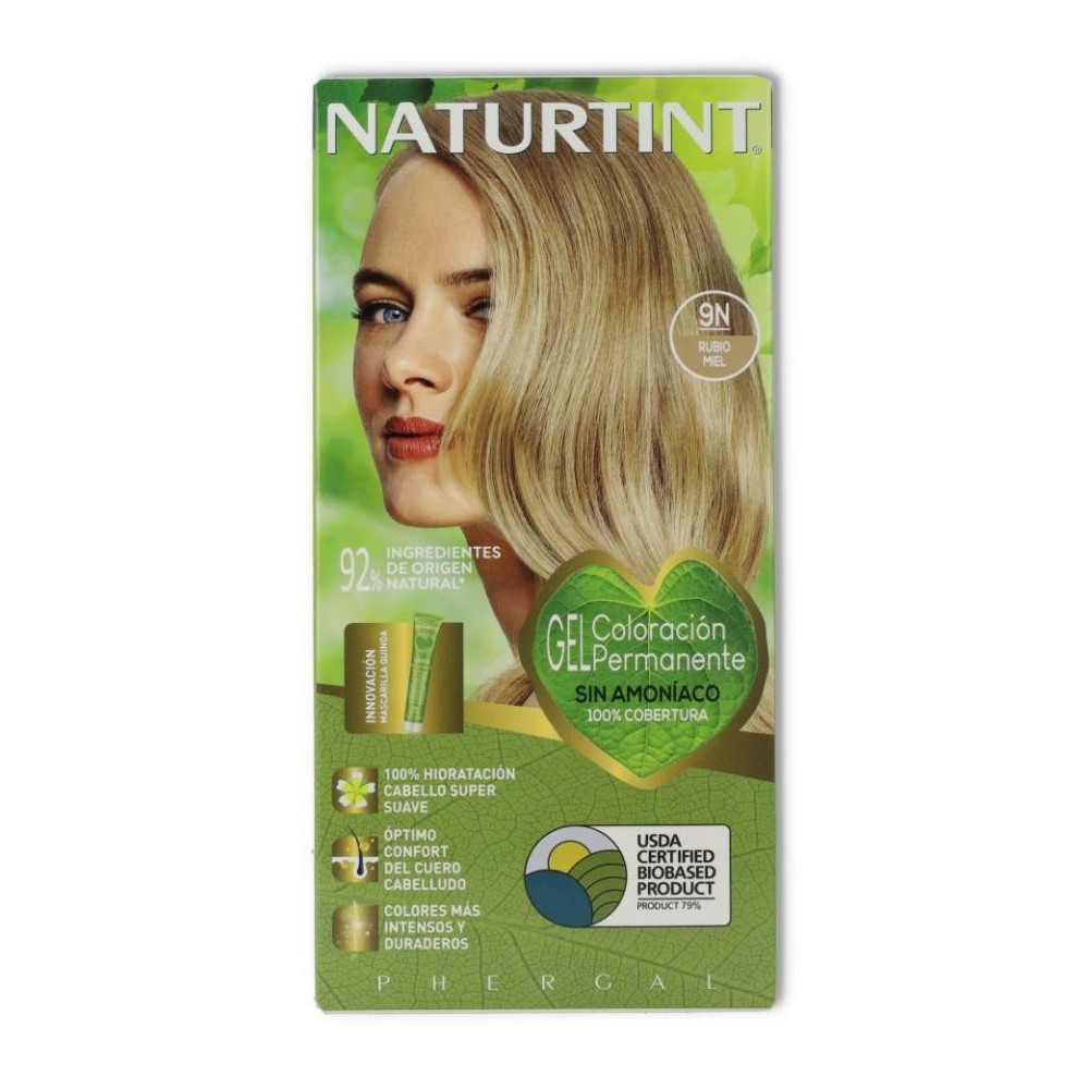 Tinte Naturtint 9 N Rubio Miel 170 ml