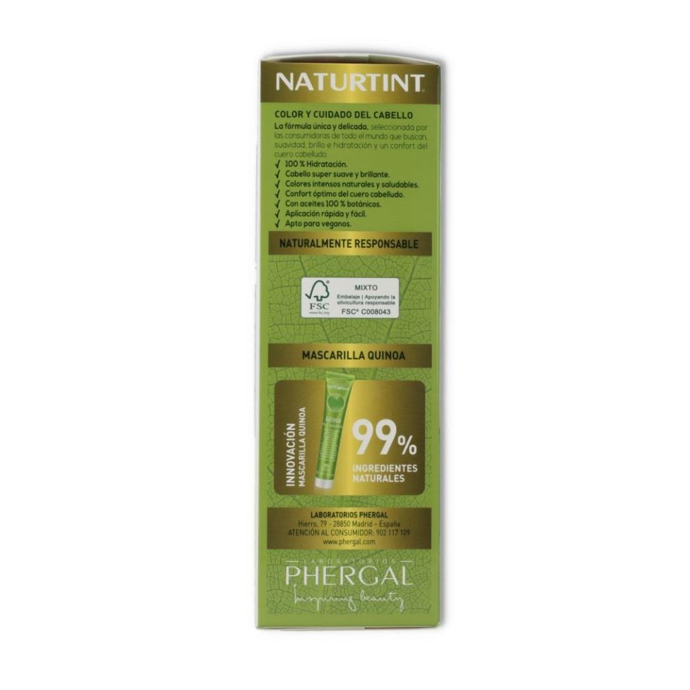 Tinte Naturtint 9 N Rubio Miel 170 ml