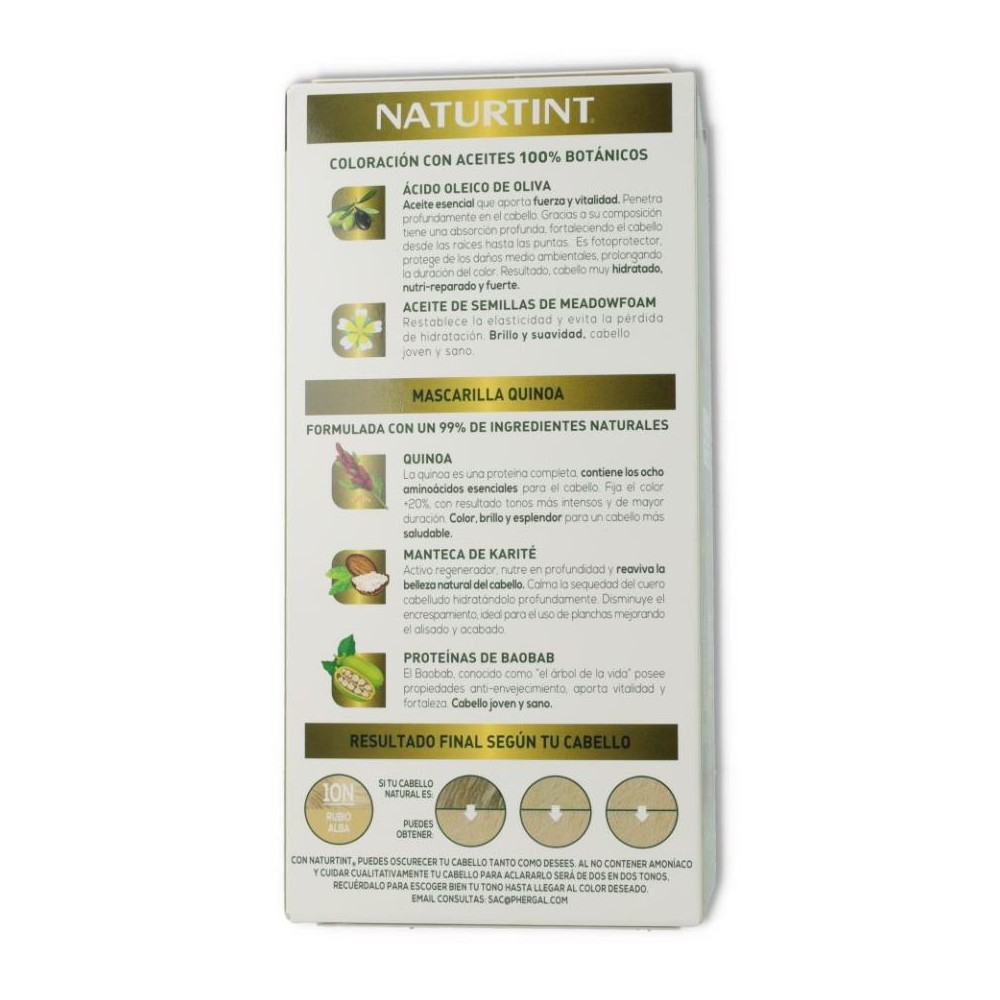 Tinte Naturtint 10 N Rubio Alba 170 ml 