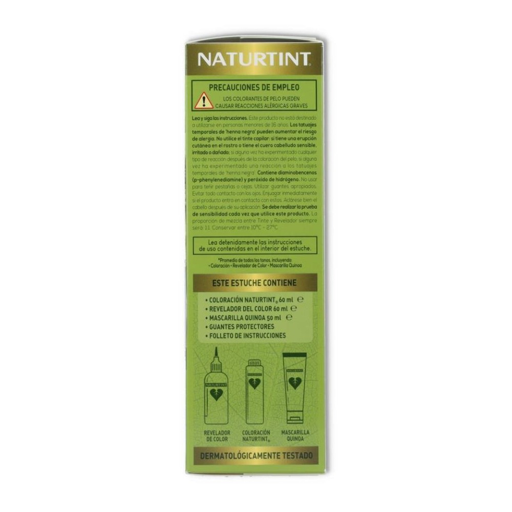 Tinte Naturtint 8 A Rubio Ceniza 170 ml