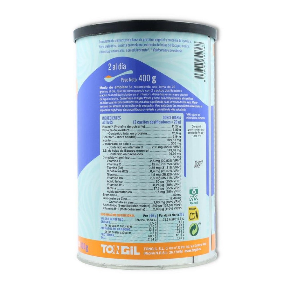 Tongil Be True Focus Proteinas Funcionales 400 gr