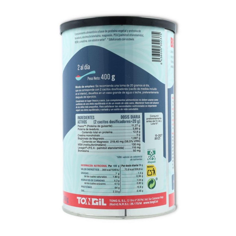 Tongil Be True Sport Proteinas Funcionales 400 gr 