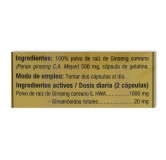 Ginseng 100 Cap Tarro Tongil