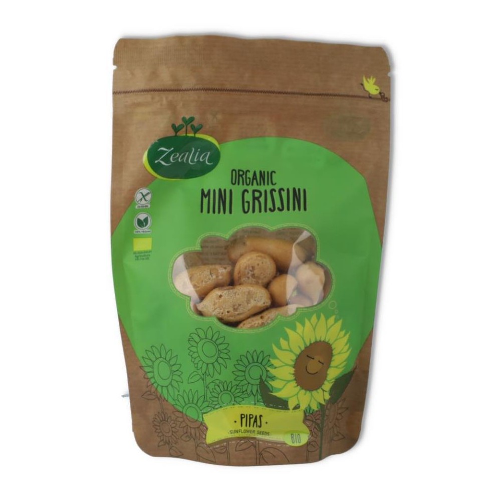 Zealia Grissini Pipas Bio 75 gr