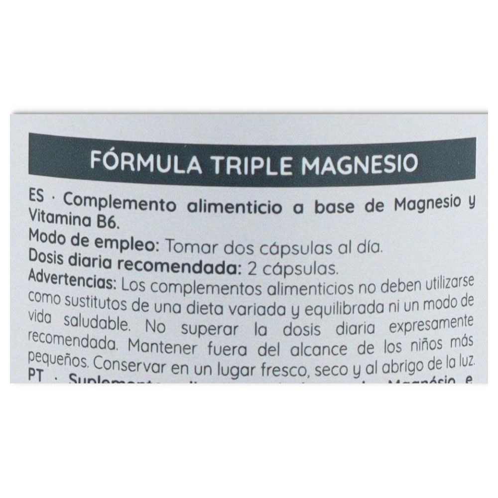Webotanix Triple Magnesio 60 cápsulas