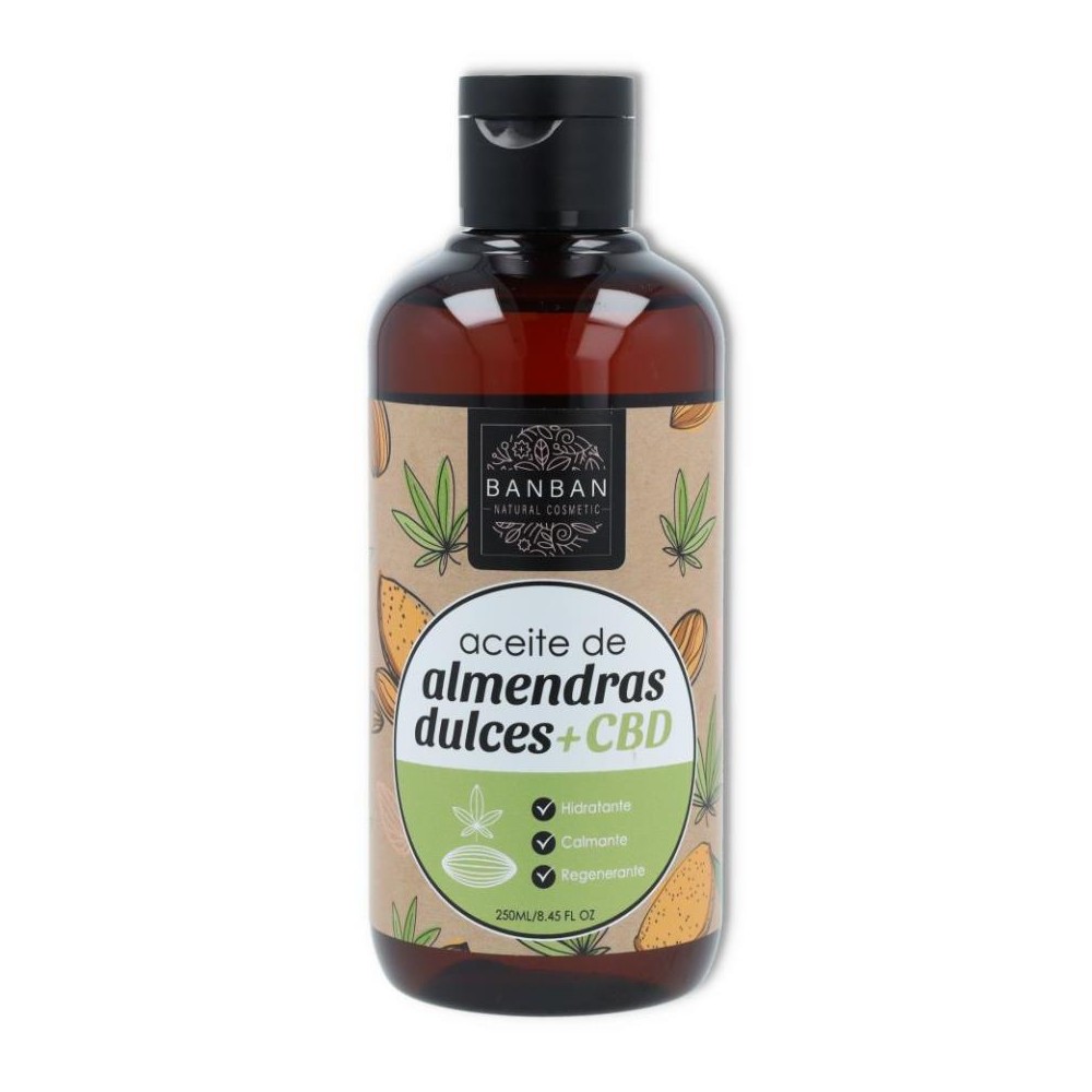 Banban Aceite Almendras y CBD 250 ml