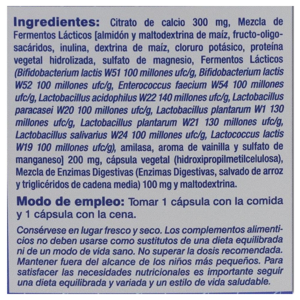 Maxi Enzimas probioticos 40 cap Estado Puro Tongil