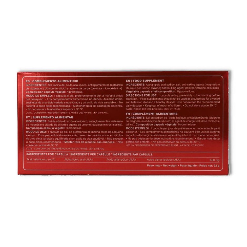 Marnys Alfa-Lipoic 30 cápsulas