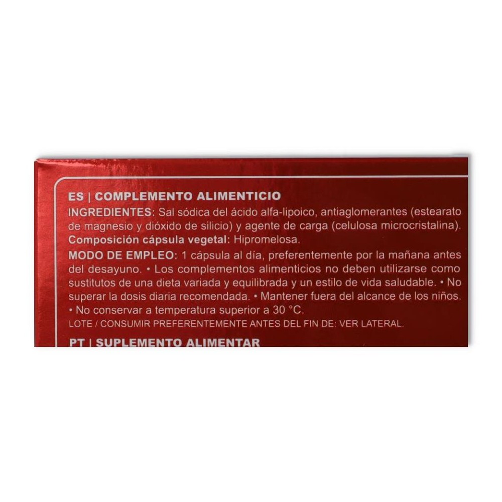 Marnys Alfa-Lipoic 30 cápsulas