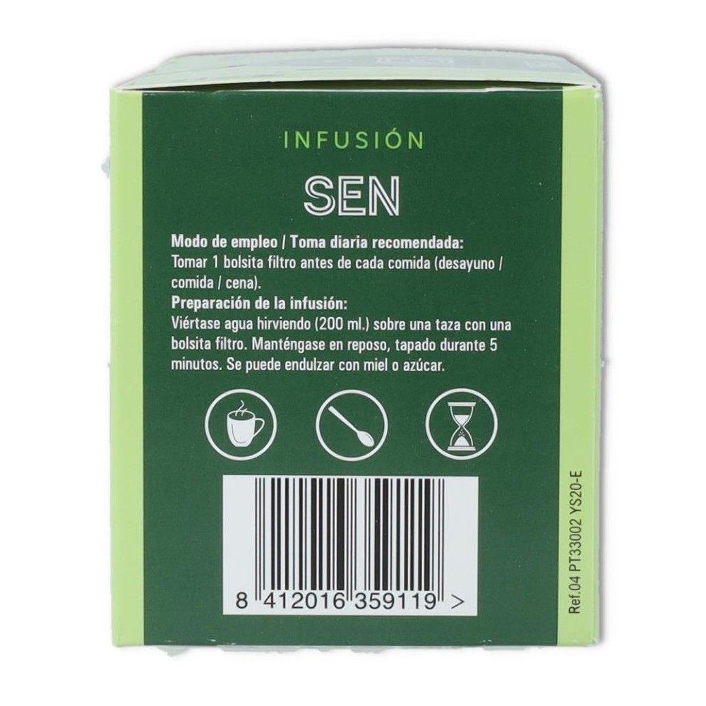 Ynsadiet Infusion Sen 20 bolsitas