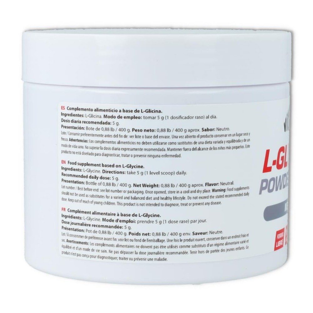 Vitobest L-Glycine 5000 Powder 400 gr Neutro