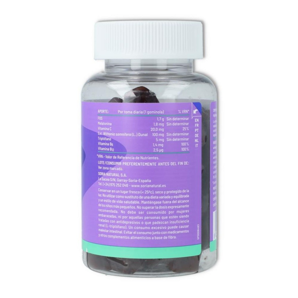 Soria Natural Gummy Dreams Melato y Ashwagan 60 un
