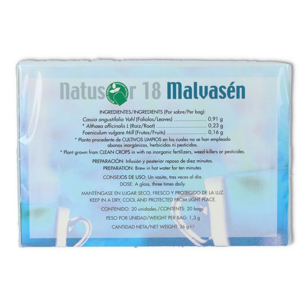 Natusor 18 Malvasen 20 filtros