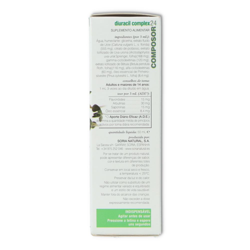 Composor 24 - Diuracil Complex 50 ml Soria Natural