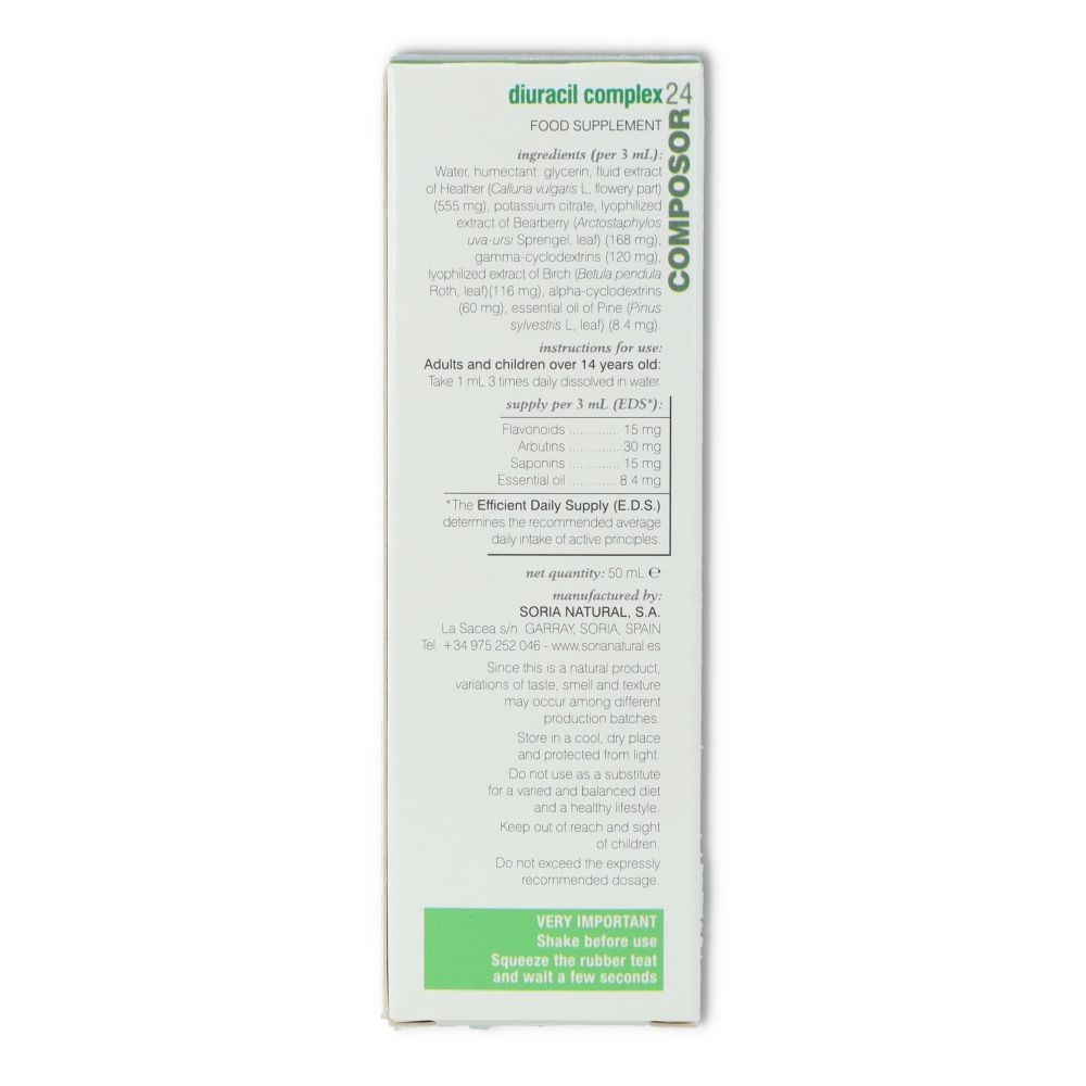 Composor 24 - Diuracil Complex 50 ml Soria Natural