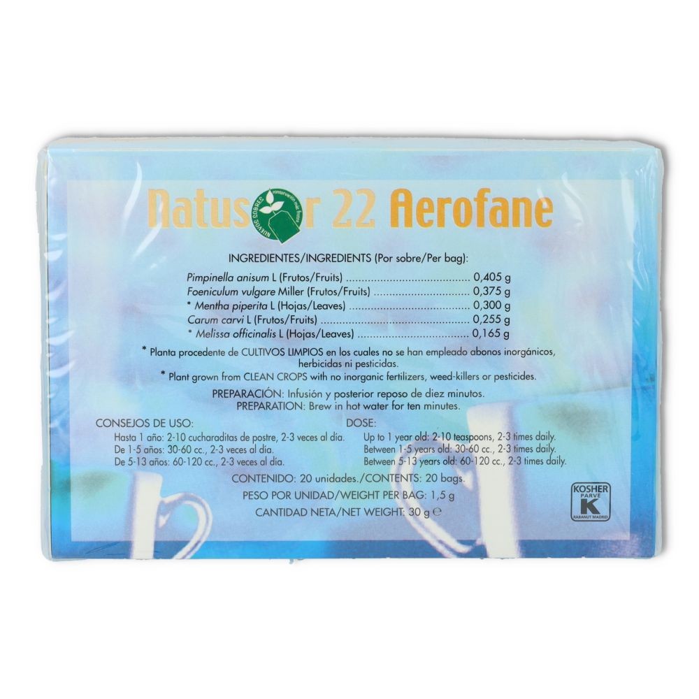 Natusor 22 - Aerofane 20 filtros