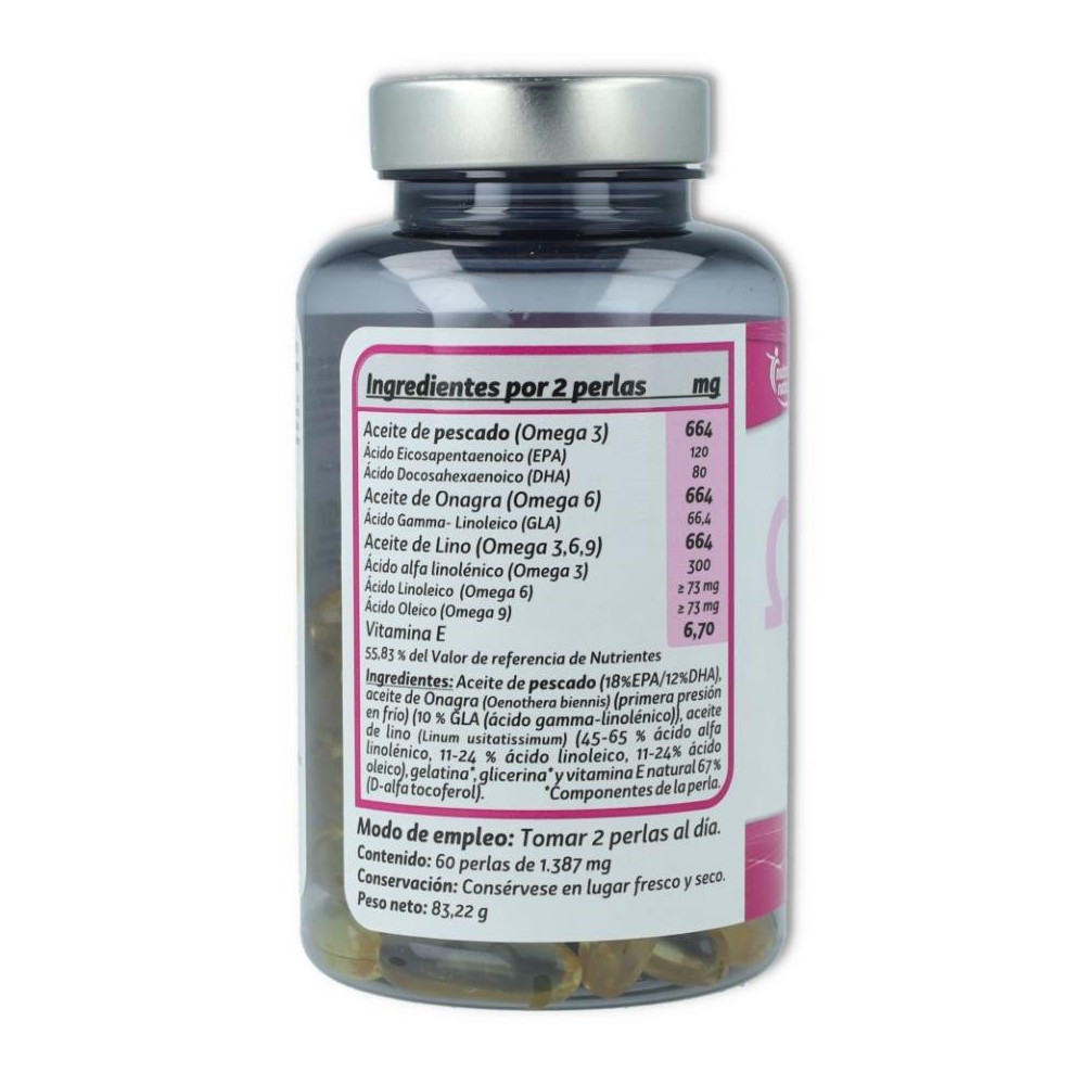 Pinisan Omega 3-6-9 60 perlas