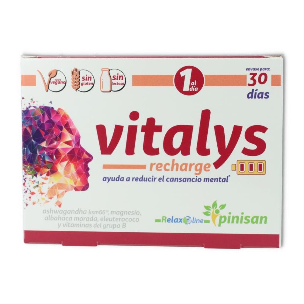Pinisan Vitalys Recharge 30 cap 