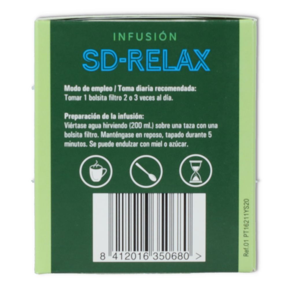 Infusion SD-Relax 20 filtros Ynsadiet