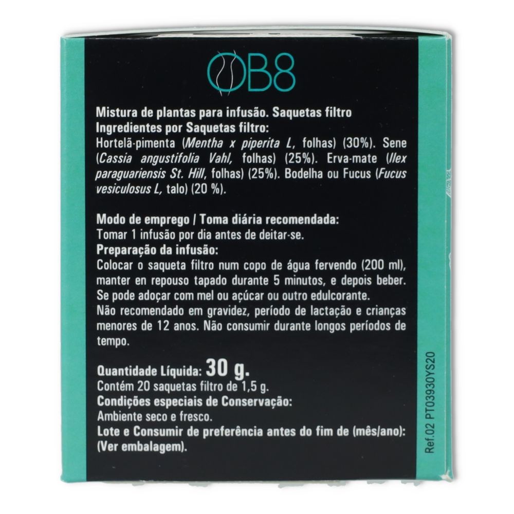 OB8 Infusion 20 sobres Ynsadiet