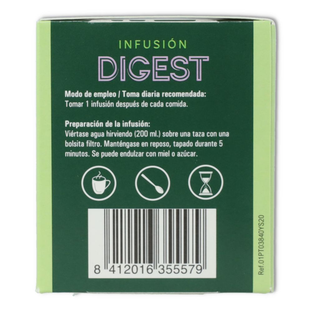 Infusion Digest 20 filtros Ynsadiet