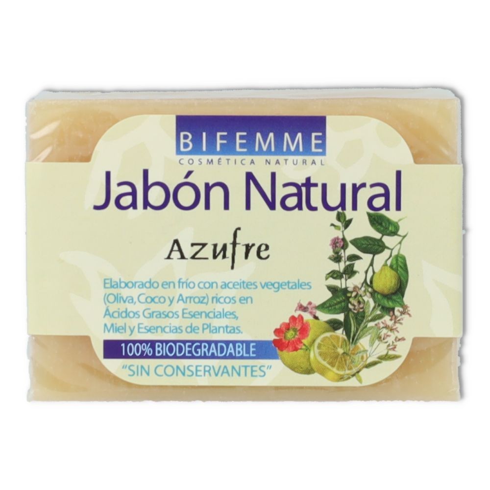 Jabón de azufre 100 gramos Ynsadiet