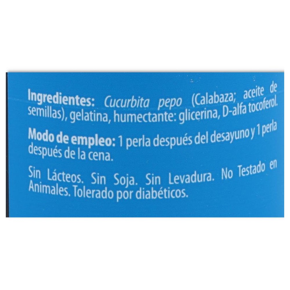 Pepitas de Calabaza 1000 mg 30 perlas Naturmil