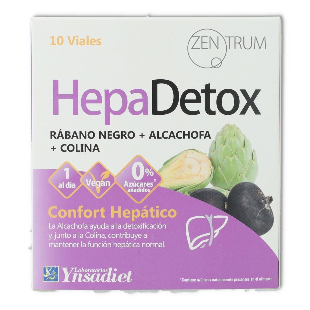 Ynsadiet Zentrum Hepadetox 10 viales
