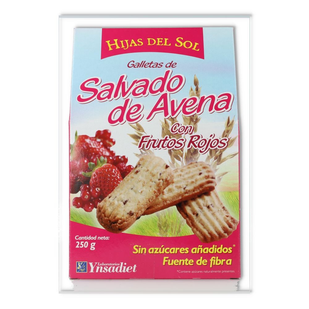 Ynsadiet Galletas de Avena con Frutos Rojos 250 gramos