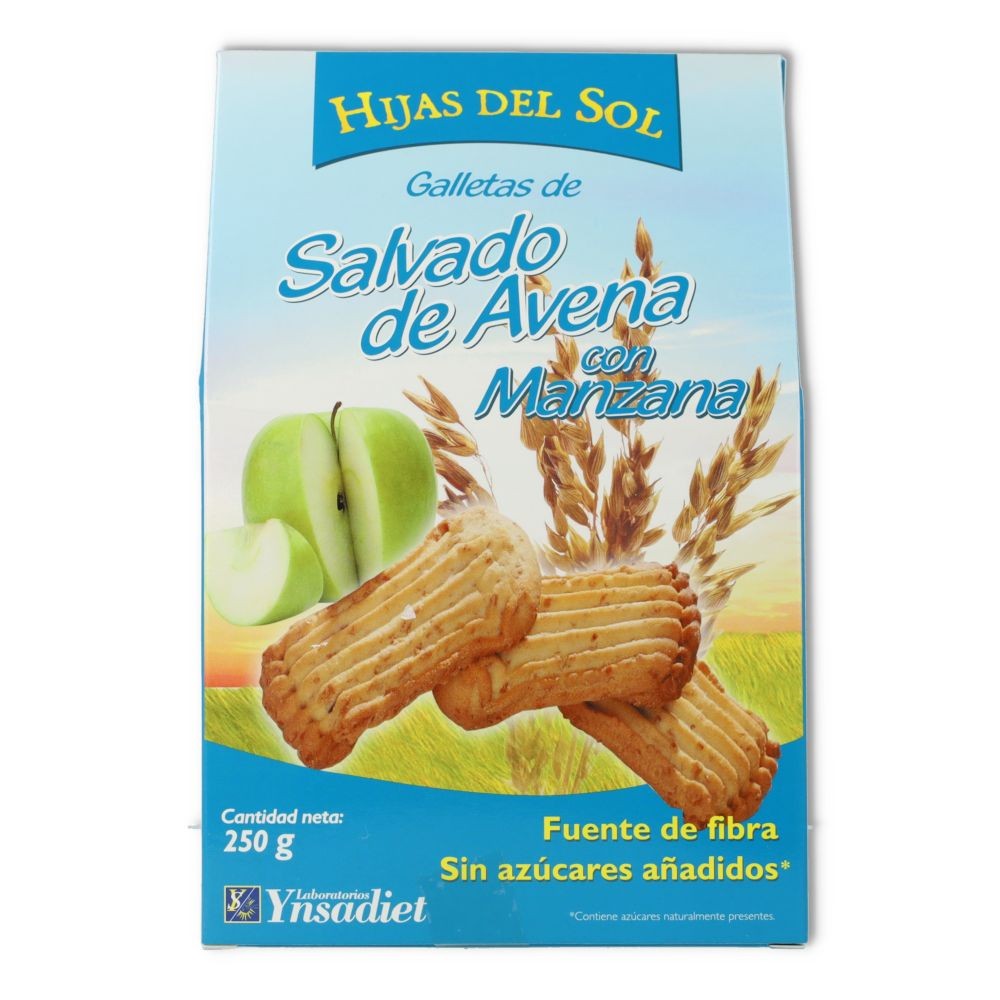 Ynsadiet Galletas Avena con Manzana 250 gramos