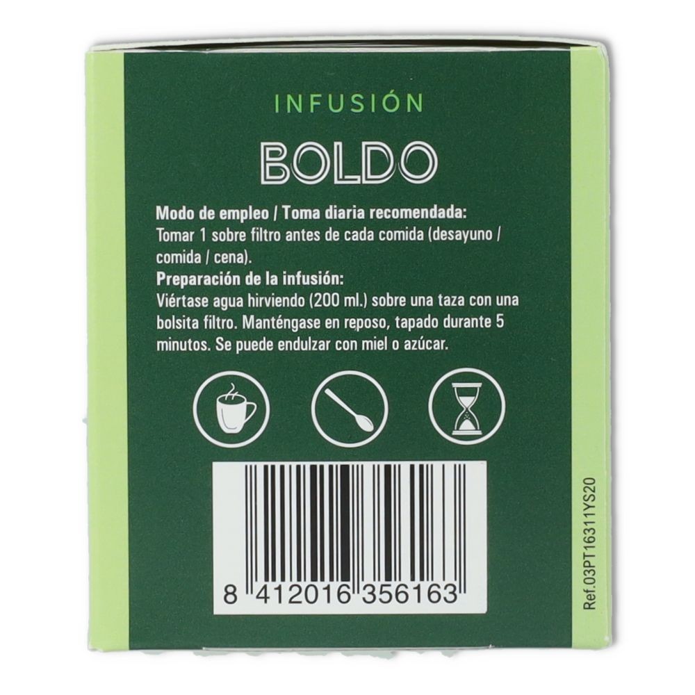 Ynsadiet Fitosol Infusión Boldo 20 unidades