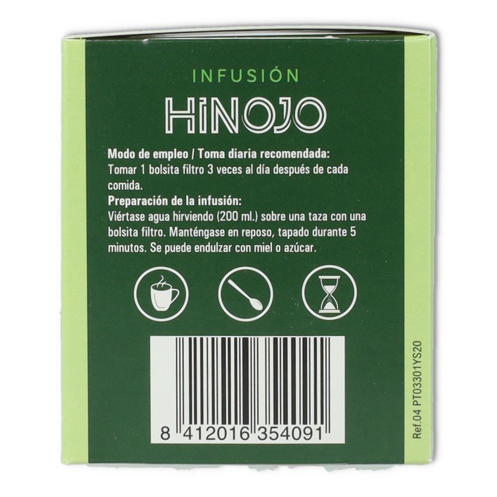 Infusión Hinojo 20 filtros Ynsadiet